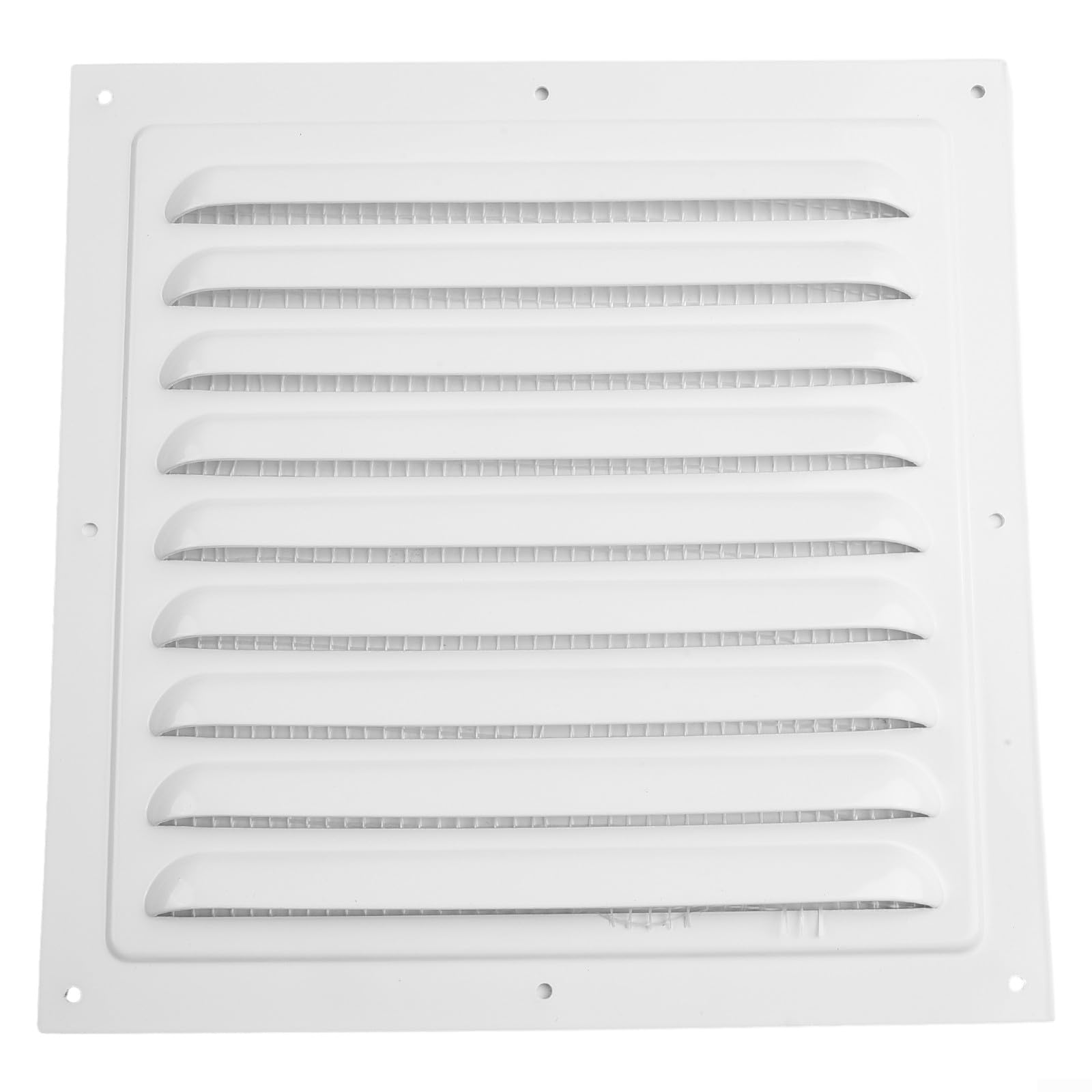 AUTOGYRE - Grille Aération Carrée à Persiennes Moustiquaire Aluminium