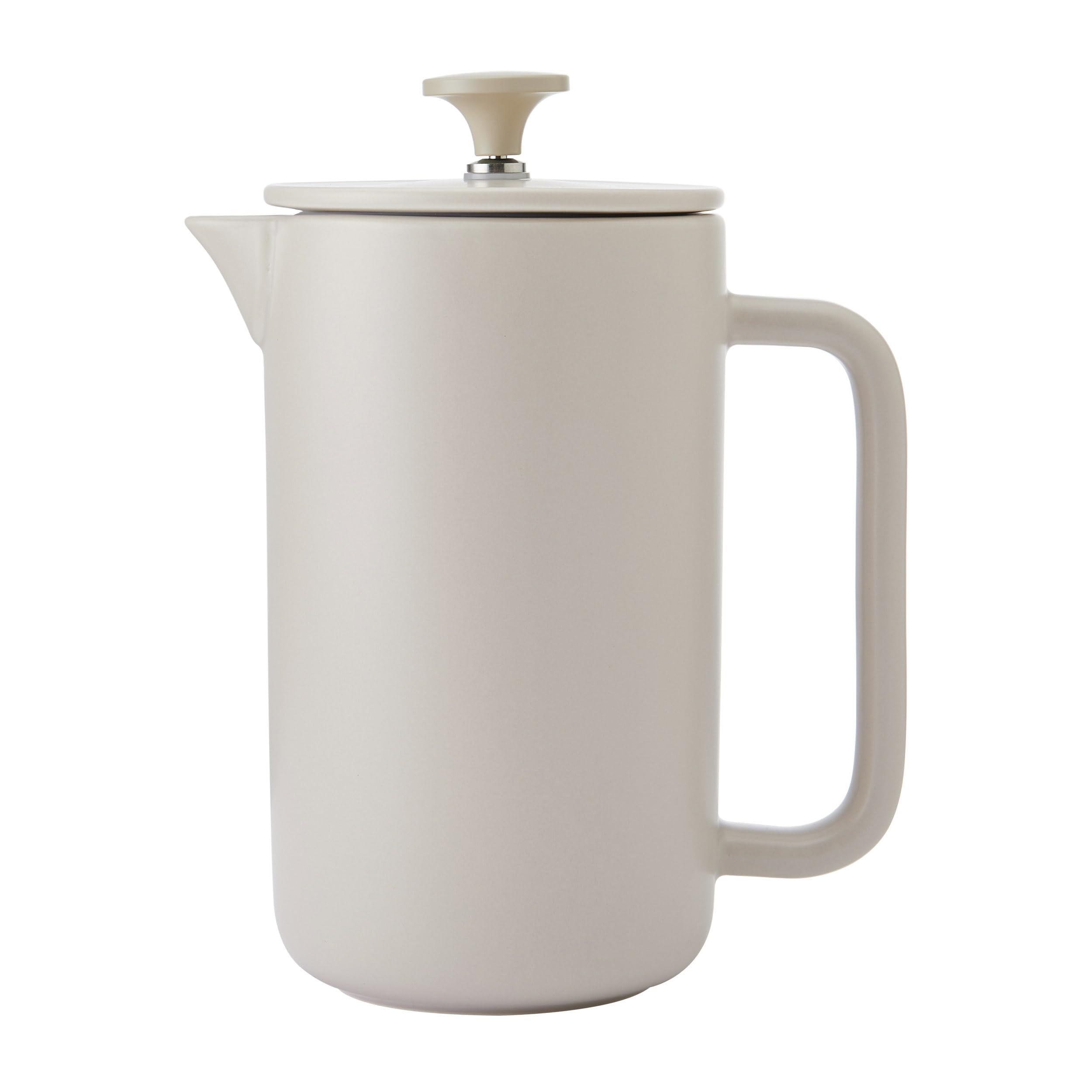 La Cafetiere Arezzo 8 Cup Cafetiere - Stoneware - 1L - Cream