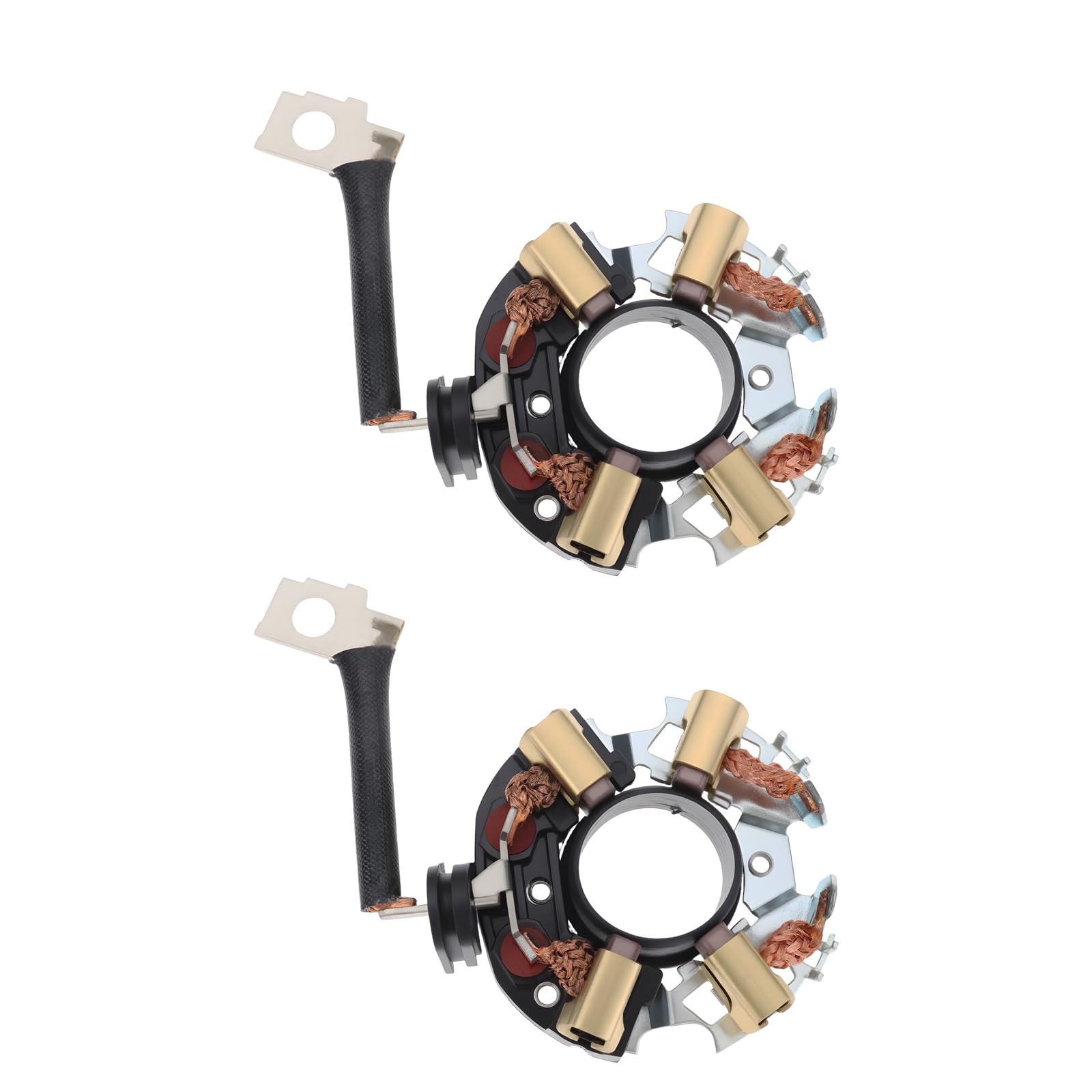 2 Portaescobillas de Carbón 0001110061 0001110062 Compatible con Bosch Motor de Arranque Compatible con Volkswagen