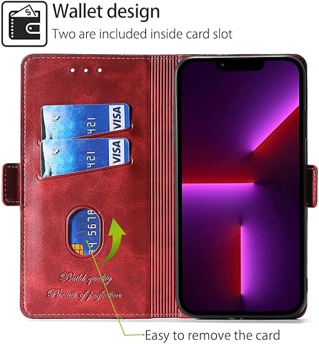 Miniatura 2 de Fansipro Funda tipo cartera para XIAOMI MI Poco X3 Pro, piel sintética de alta calidad, ajuste delgado, para MI Poco X3 PRO, 2 ranuras para