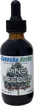 Pine Needle Liquid Tincture Herbal Liquid Dual Extract Shikimic Acid - 2 Oz