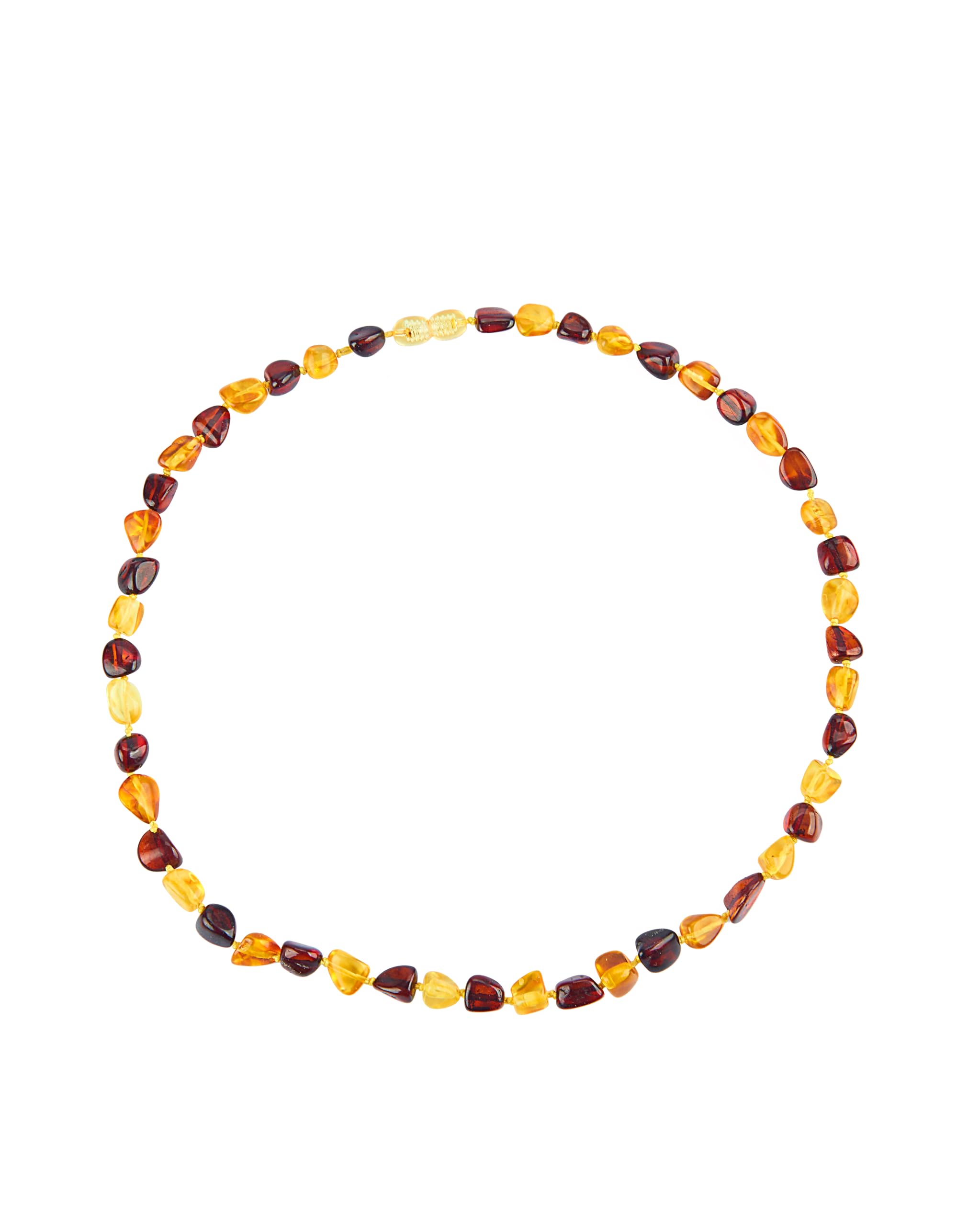 ELEGAMBER Baltic amber necklace for women Gift Set -100% Certified and Authentic Premium Quality Raw Baltic Amber-True amber stone bead. (20 inch red&
