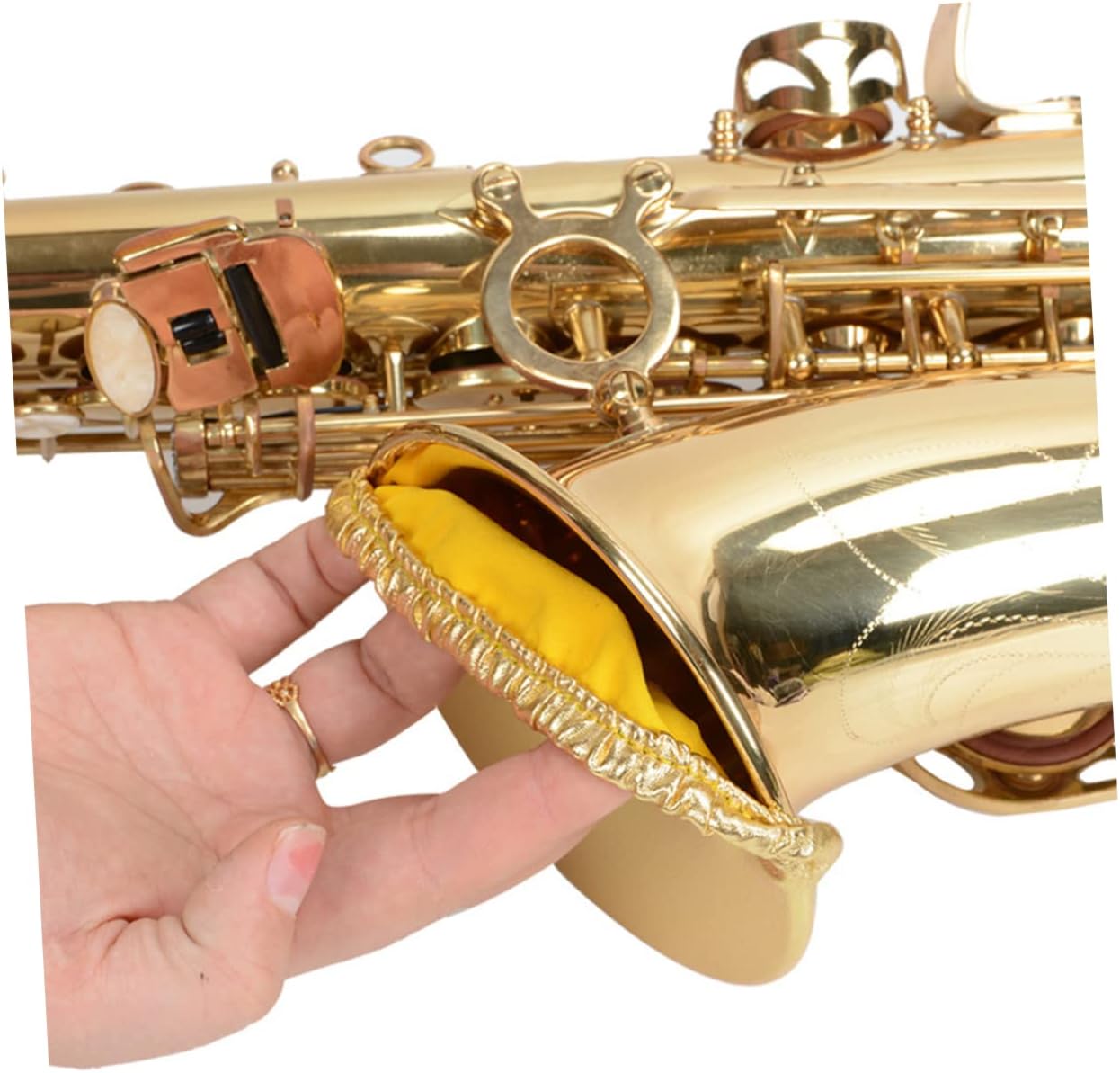 Alto Saxophone Bell Cover Musical Instrument Dust Cap Saxophone Case for Clarinet Tenor Sax Trumpet Horn Speaker Cover Music Instrument Supplies