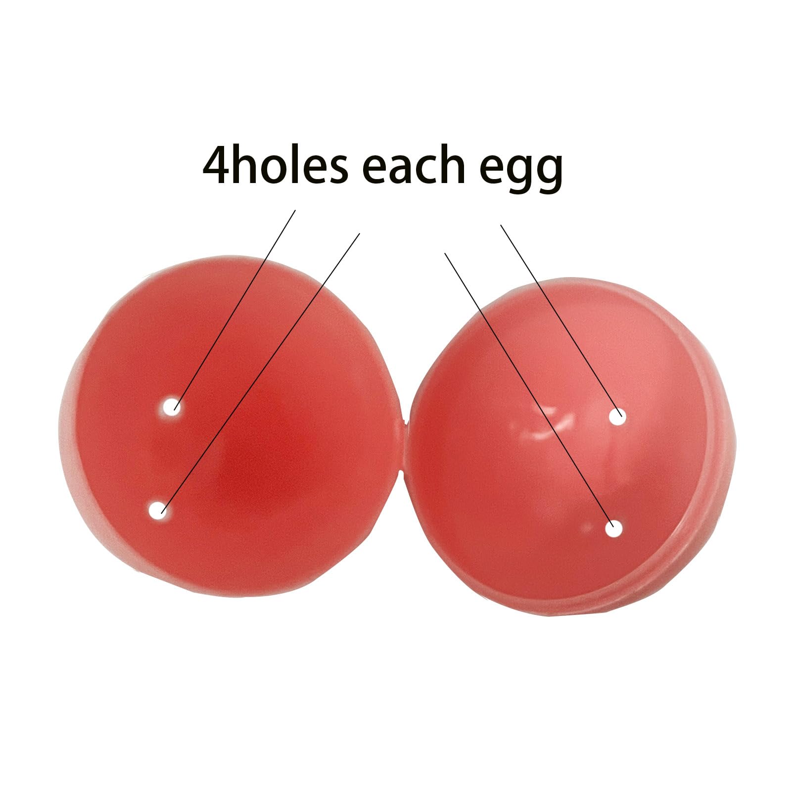 ROSAUI Lot de 36 œufs de Pâques vides en plastique à remplir de 8,9 cm – 6 couleurs vives – Décoration de Pâques à suspendre – Chasse aux œufs de Pâques