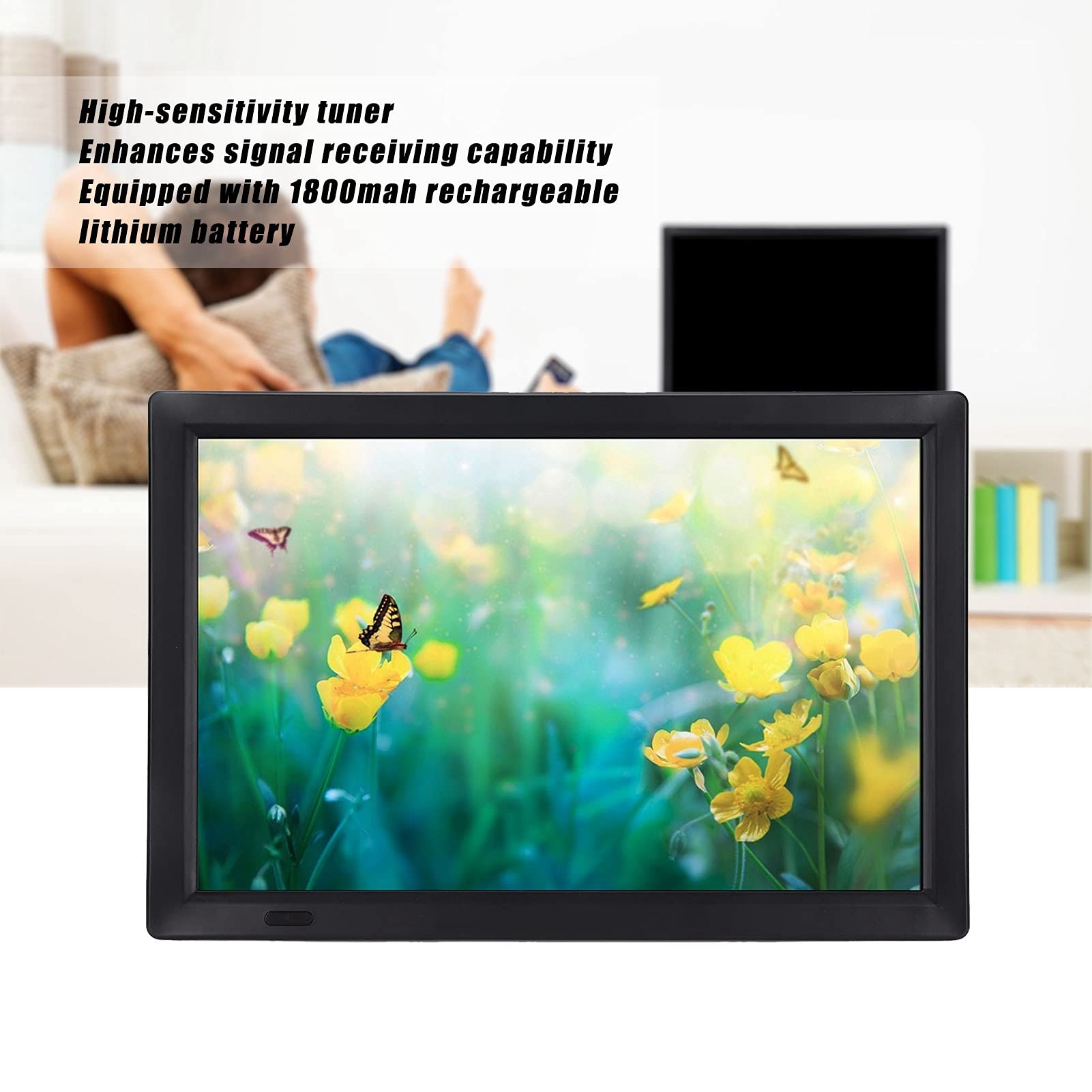 Amazon | 14インチポータブルテレビ、1920 x 1280 TFT-LEDモニター