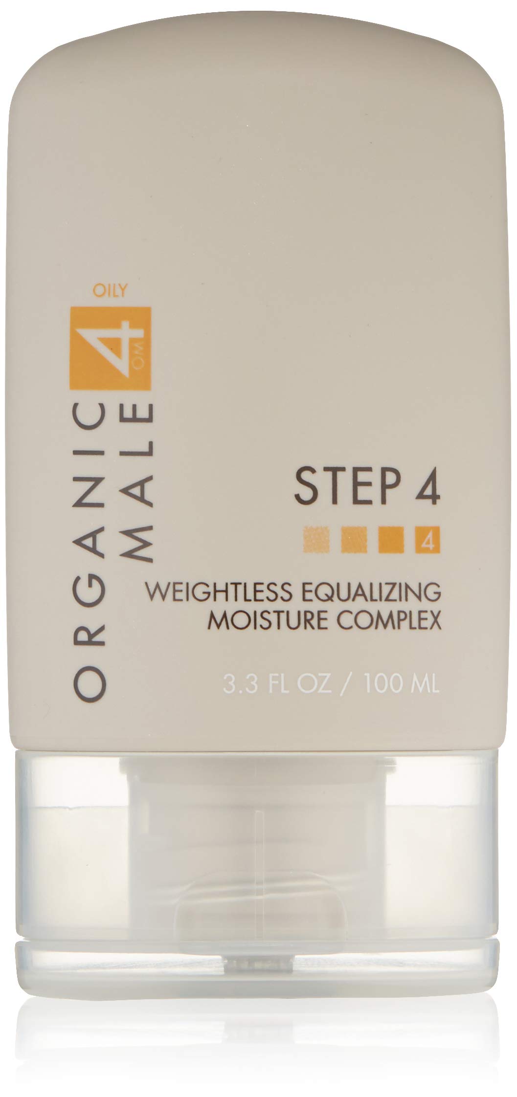 Organic Male OM4 Oily Step 4: Weightless Equalizing Moisture Complex, Moisturizer for Oily Skin to help reduce shine and breakouts for men