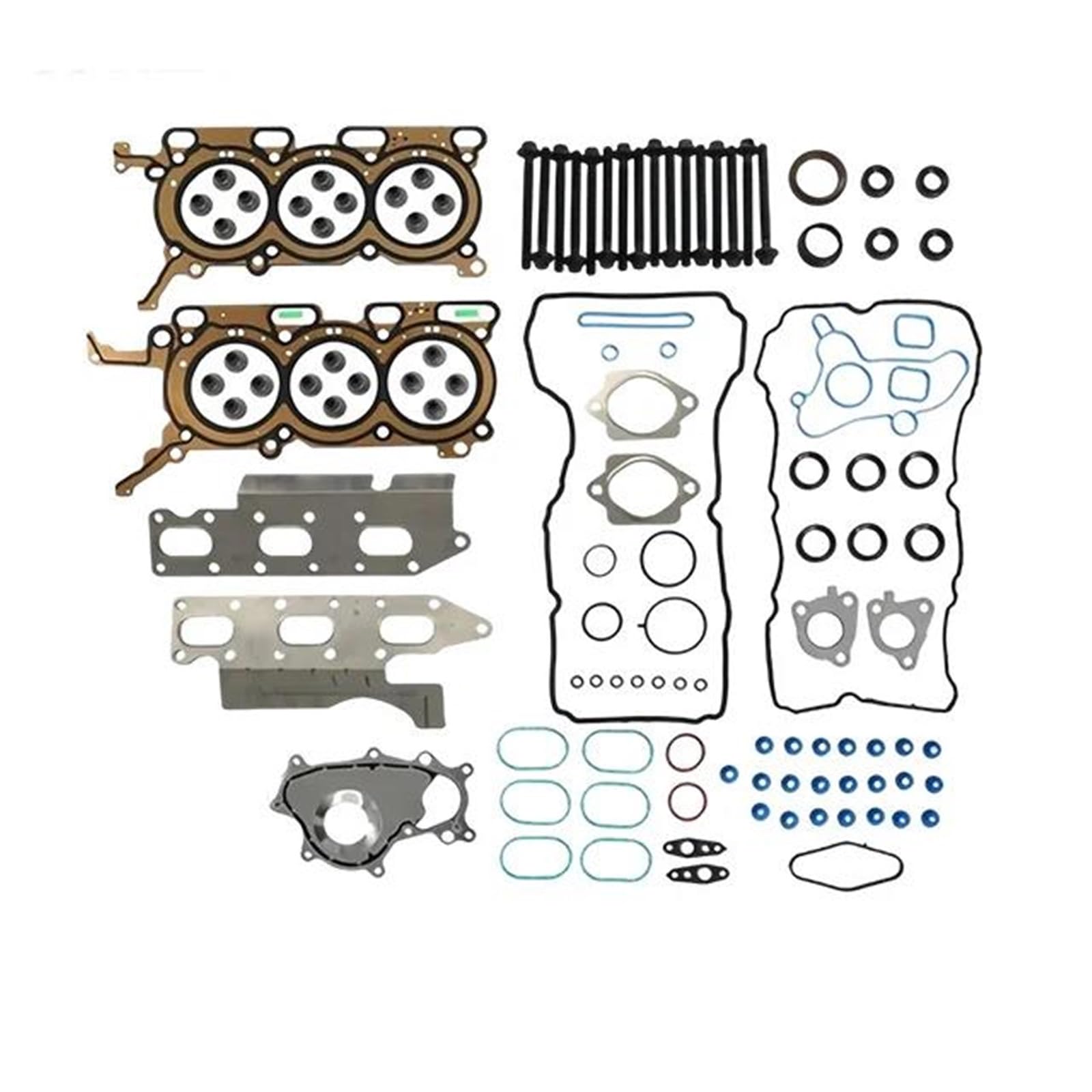 Kit Revisione Motore Completo Guarnizioni Catena Distribuzione Olio Pompa Dell'acqua Per Ford Per Expedition F-150 Per Transit 3.5L 2015-2018 Kit revisione