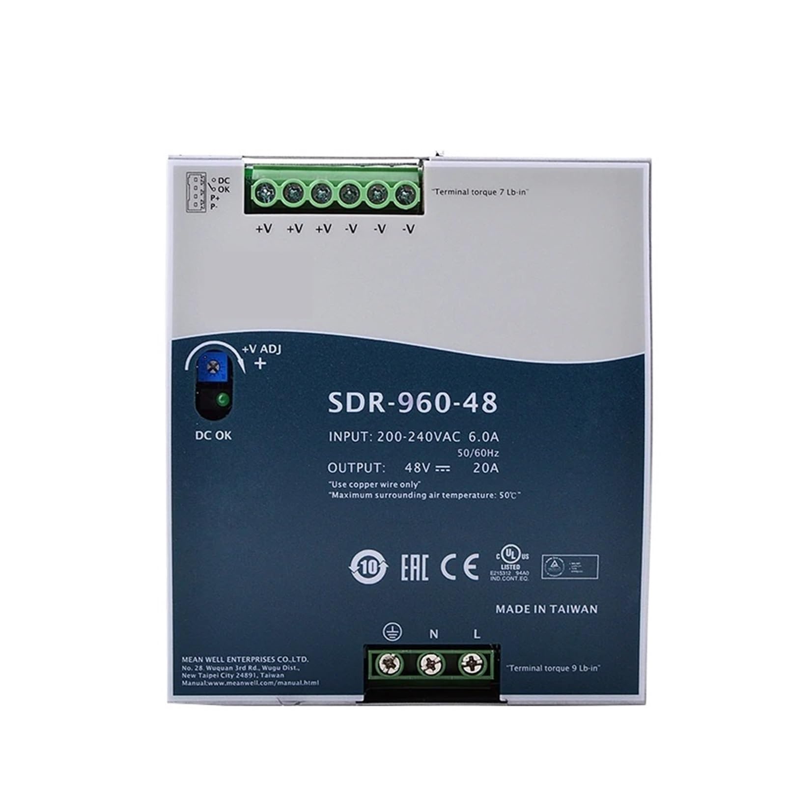 LEOTNNDQ SDR-960-48 960W 48V20A SDR-960 960W Single Output power supply