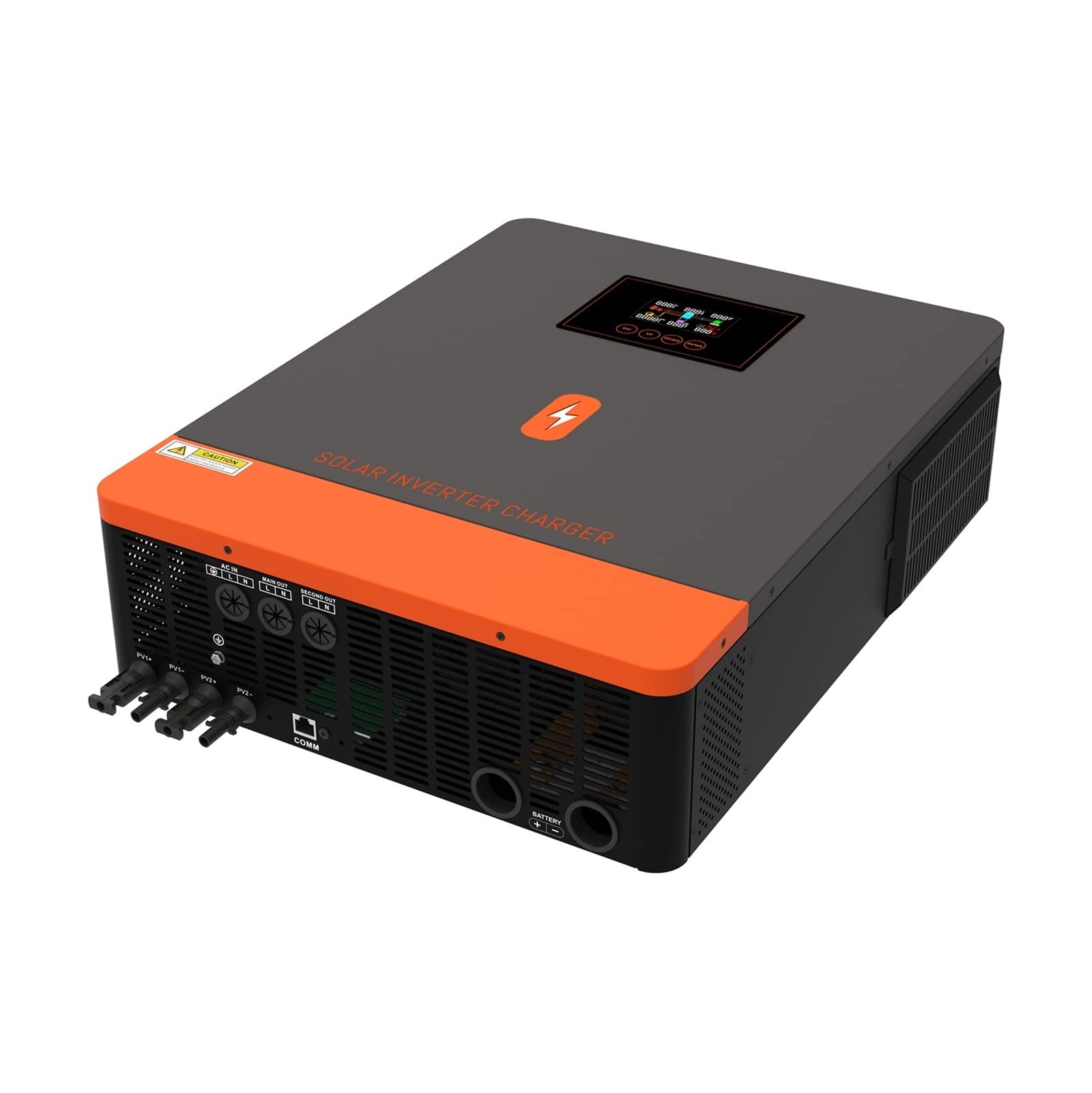 Inversor Solar híbrido en Red 10KW 8KW 6KW 48V 180A 160A 120A convertidor de conexión a Red Inversor de Onda sinusoidal Pura(6.2kw 48v,with WIFI-220-240V)