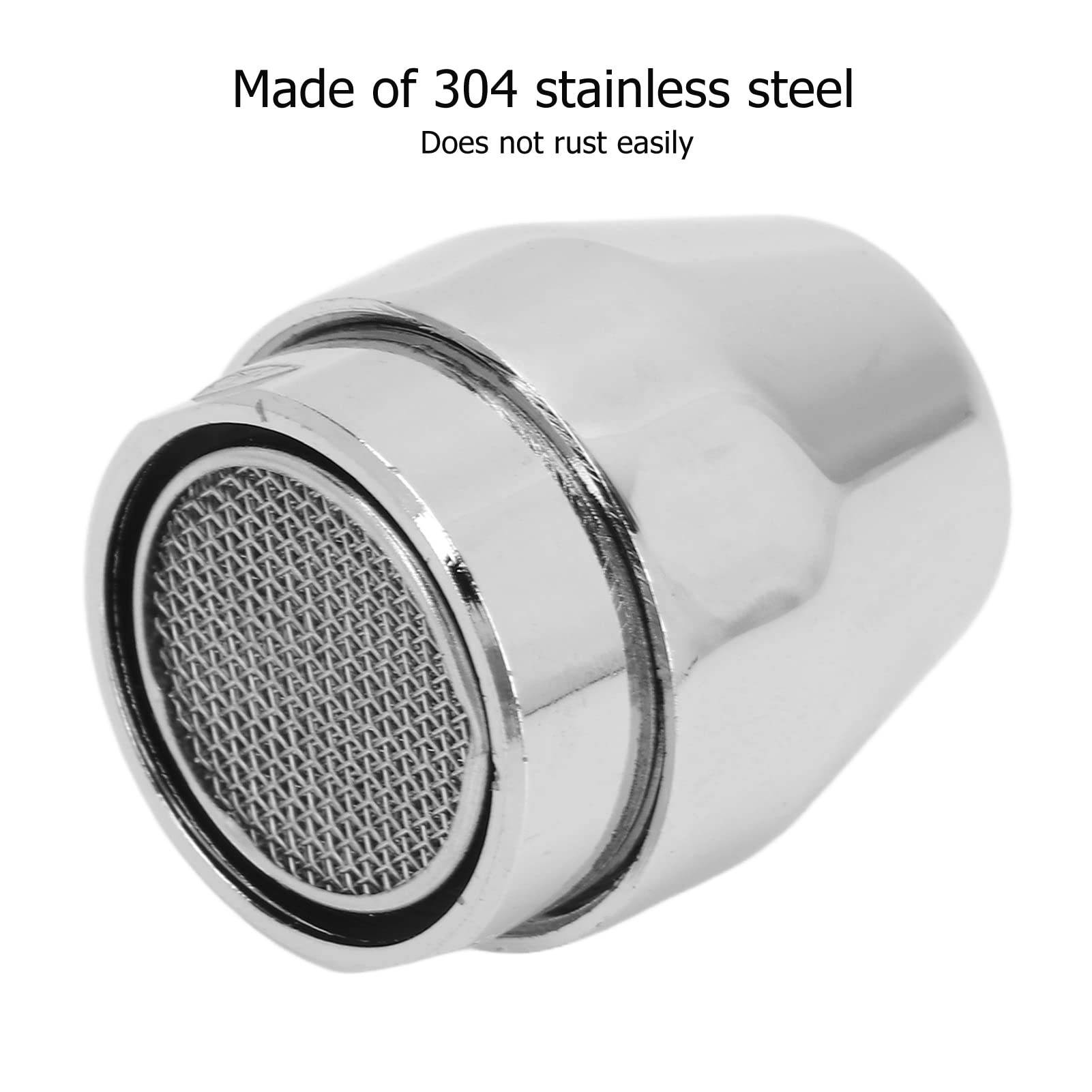 Augenspüler Wasserhahn-Düsenfilter, 304 Edelstahl, rostfrei, wassersparend, Mehrzweck-Wasserhahn-Wasserfilter-Diffusor