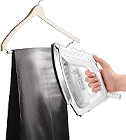 Vista 6 de Sunbeam GCSBC Classic 1200 vatios de tamaño medio anti-goteo antiadherente suela de hierro vapor/disparo vertical característica 8' cable giratorio