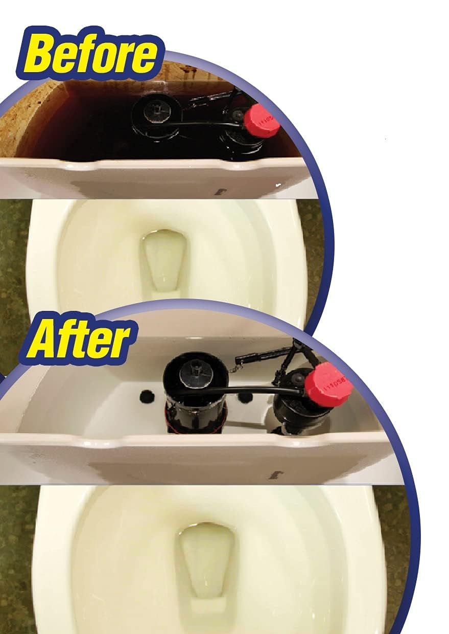 HC-MO48 Deluxe 3-Pack New and Improved Automatic Toilet Tank Cleaner No Scrubbing