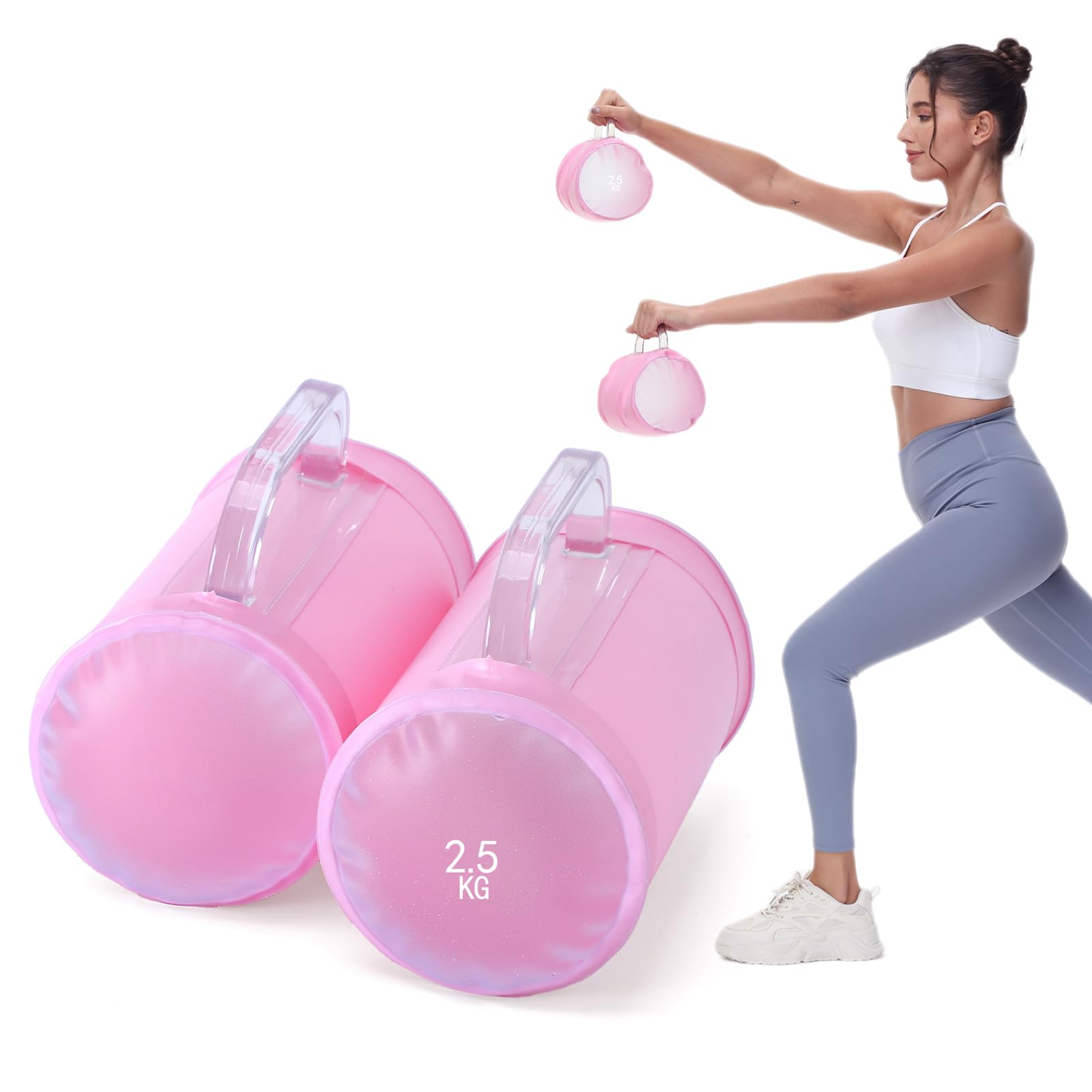 Manubri Acquatici In ABS – Bilanciere Galleggiante 75x15 Cm Per Fitness In Piscina E Recupero