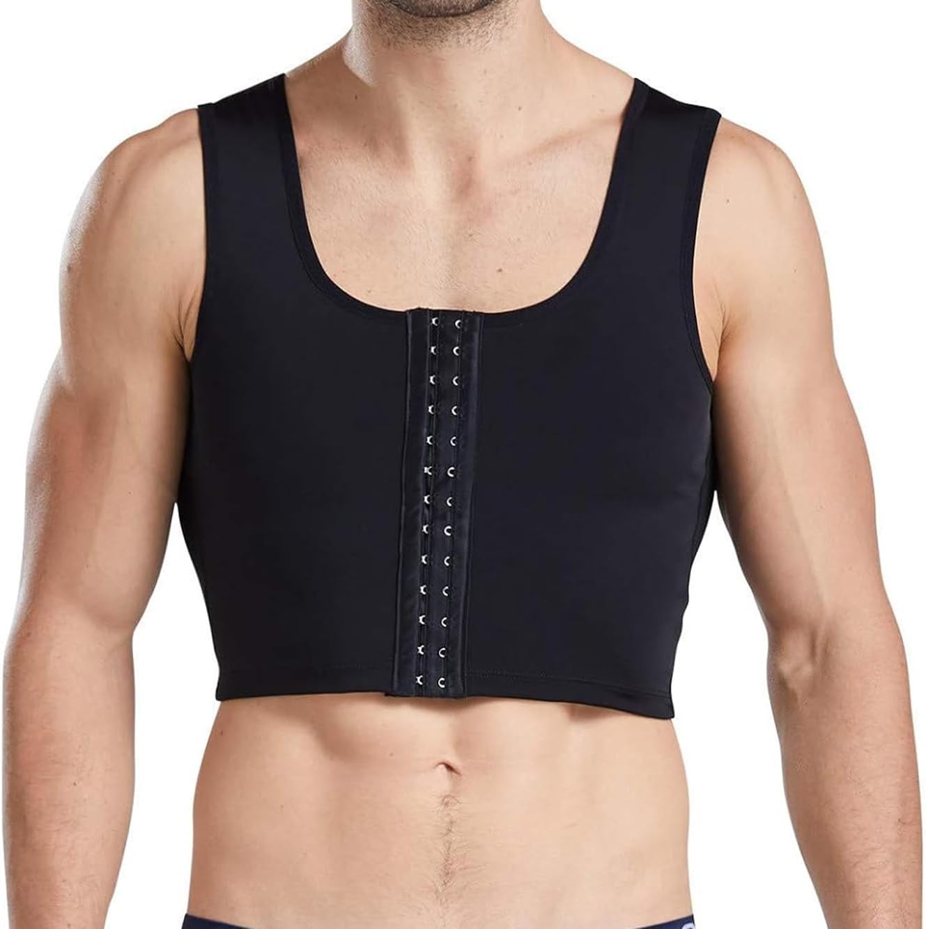 Men Shapewear Control Gynecomastia Body Shaper Vest Tops Sexy Men Posture Corrector Compression Shirt Chest Trainer Corset