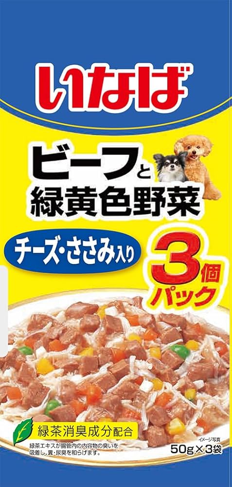 Amazon.co.jp: いなば ビーフと緑黄色野菜 チーズ・ささみ入り