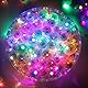 EKKONG Ballonlichter Mini 100 Stück Leuchtkugeln für Getränke Bunte LED Luftballon Ballon Lichter für Lampions Mini LED Licht für Geburtstagsdeko, Hochzeit, Halloween, Weihnachten, Neujahr
