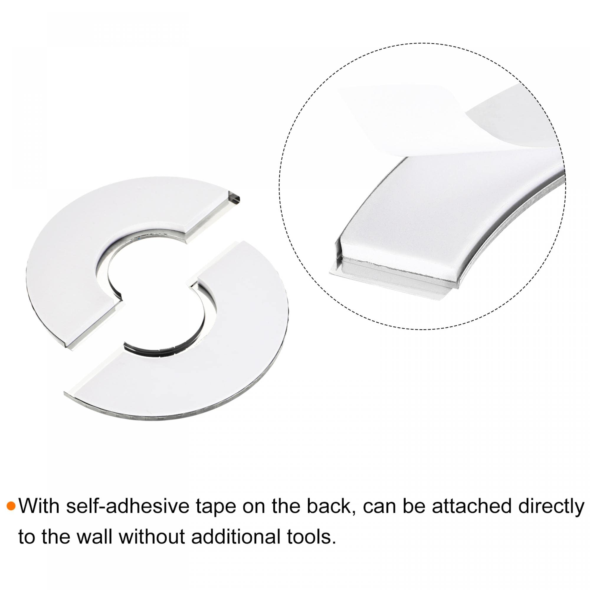 Tube Couvercle SOURCING MAP 1Pcs Pour 125mm Diamètre Tuyau Paroi Divisé