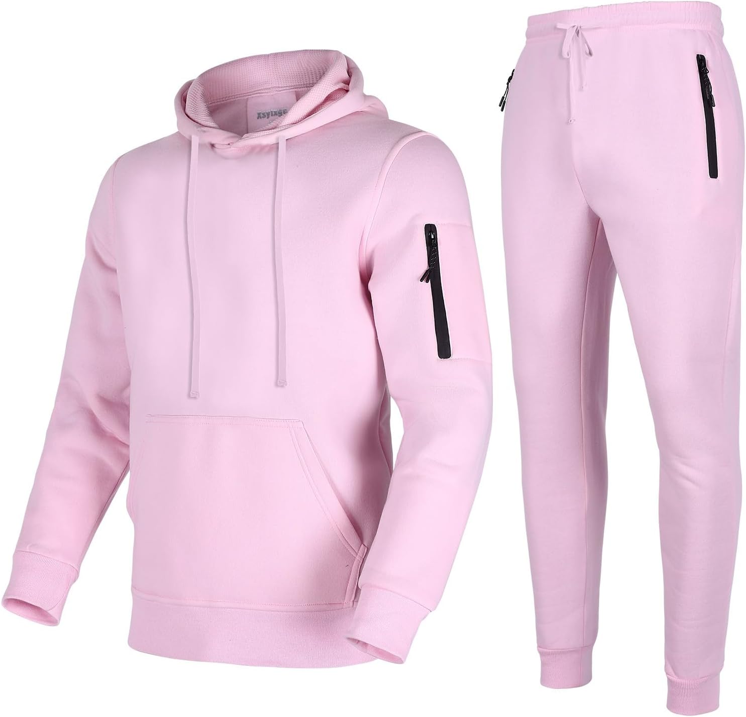 Xsylxgc Men's Tracksuits Sweatsuits for Men Sweat Track Suits 2 Piece Sweatpants Jogging Casual Athletic Suits With Pockets