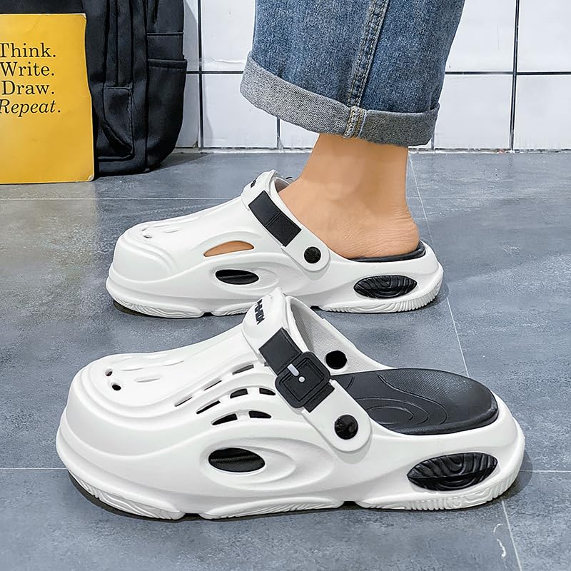 Image of MAIZUN Garden Clogs Shoes for Mens Womens Outdoor Slip-on Beach Sandals