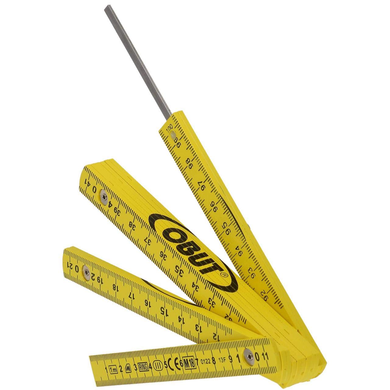 Obut - Metre a Tirette Jaune - Mètre
