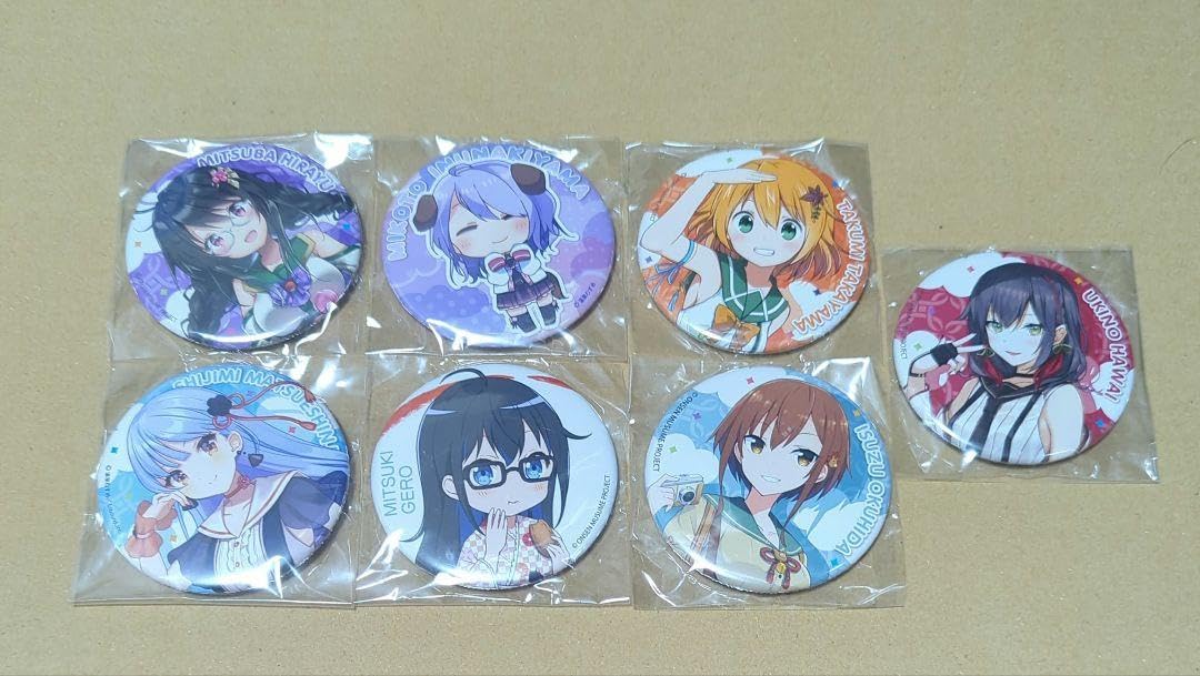 Amazon | 温泉むすめ 缶バッジ 7個セット | バッジ | おもちゃ