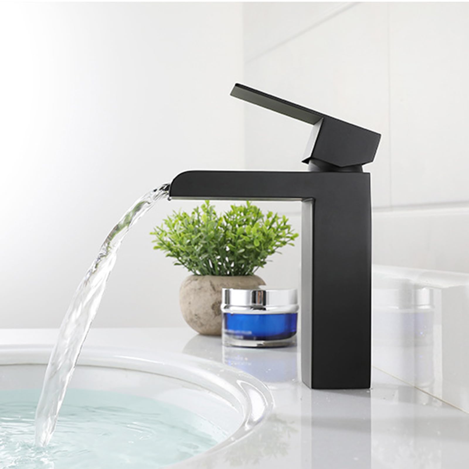 Rubinetto Per Lavabo Rubinetto Per Lavandino Del Bagno Miscelatore A Cascata Rubinetto Per Bagno 86428429