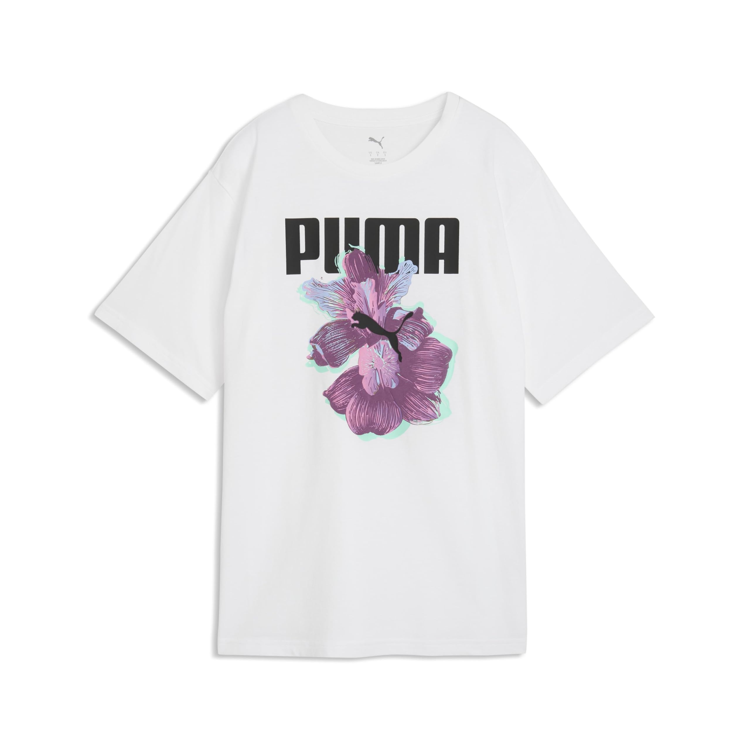 GRAPHICS Relaxed Tee Better Kadın T-shirt, PUMA White, M