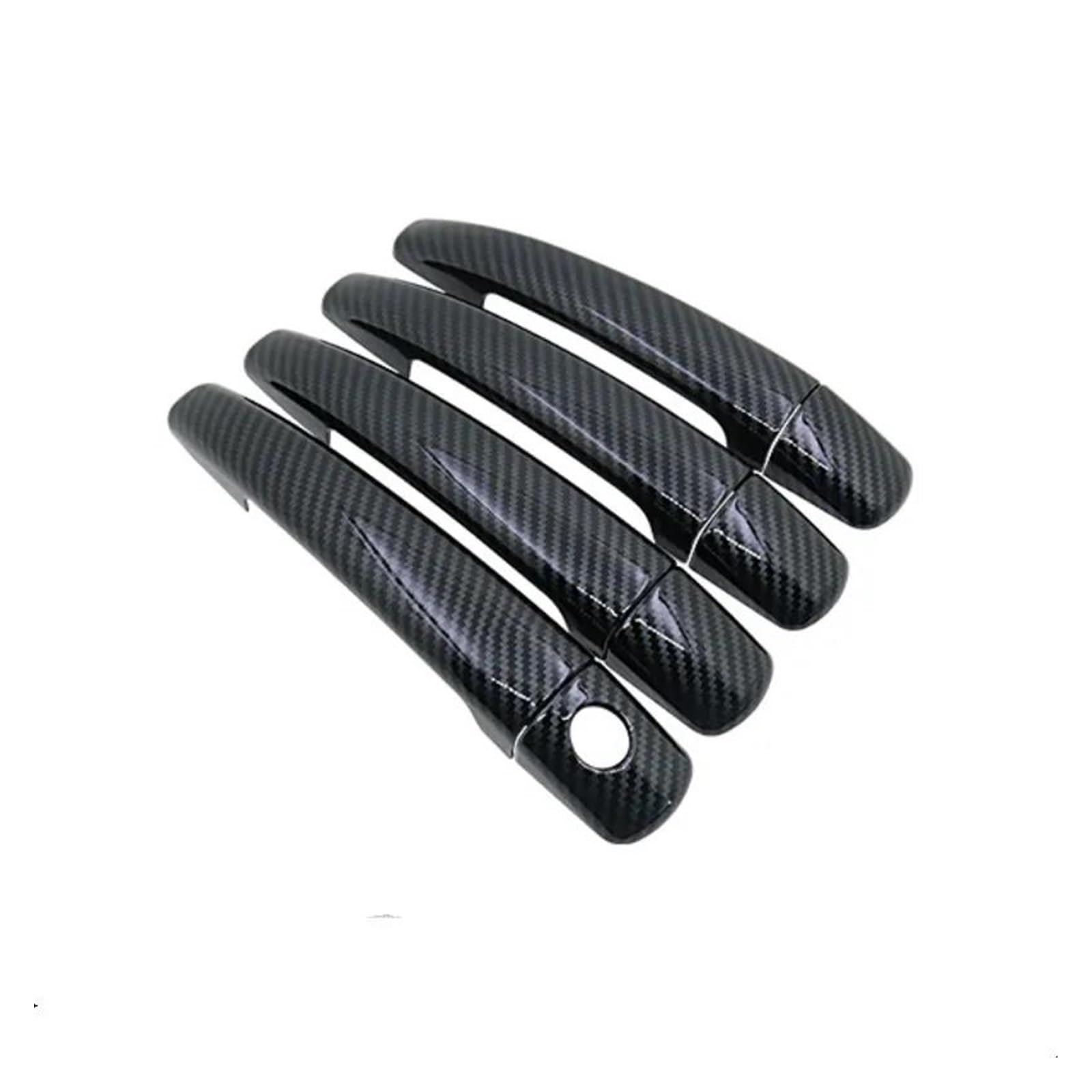 Mtvtfecewg Carbon 4 Door Car Door Handle Cover For Citroen Ds3 2009 2010 2011 2012 2013 2014 2015 2016 2017 2018 2019 (Carbon 4 Door)