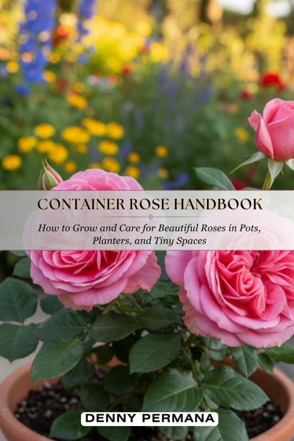 Container Rose Handbook: How to Grow & Care for Beautiful Roses in Pots, Planters & Tiny Spaces - Denny Permana