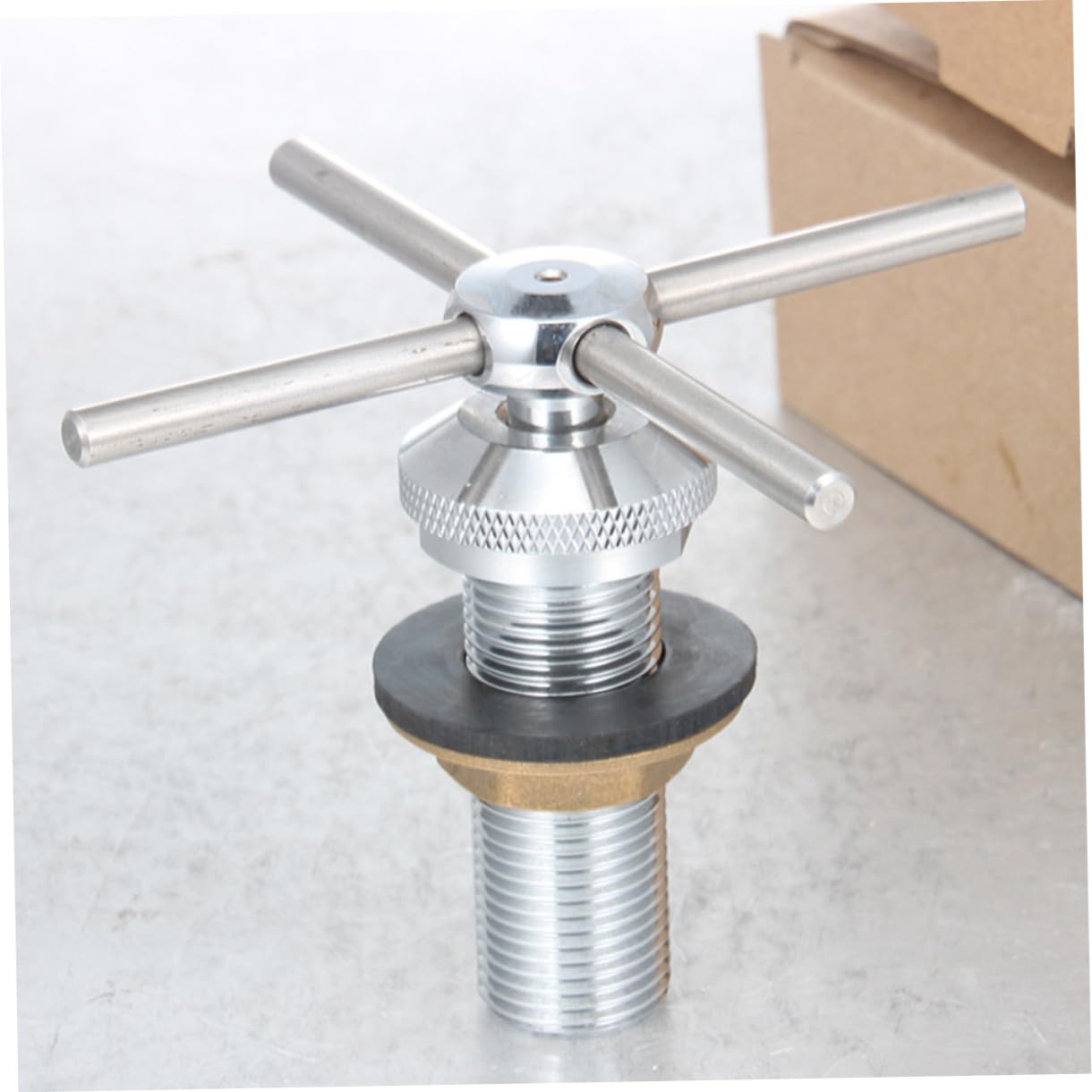 NUOBESTY Lave-verres Automatique Acier Inoxydable Tête Rinçage Haute Pression pour Bars Cafés et Restaurants Nettoyage Rapide Tasses