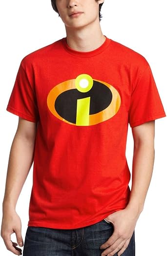 Incredibles The Symbol T-Shirt-Large Red
