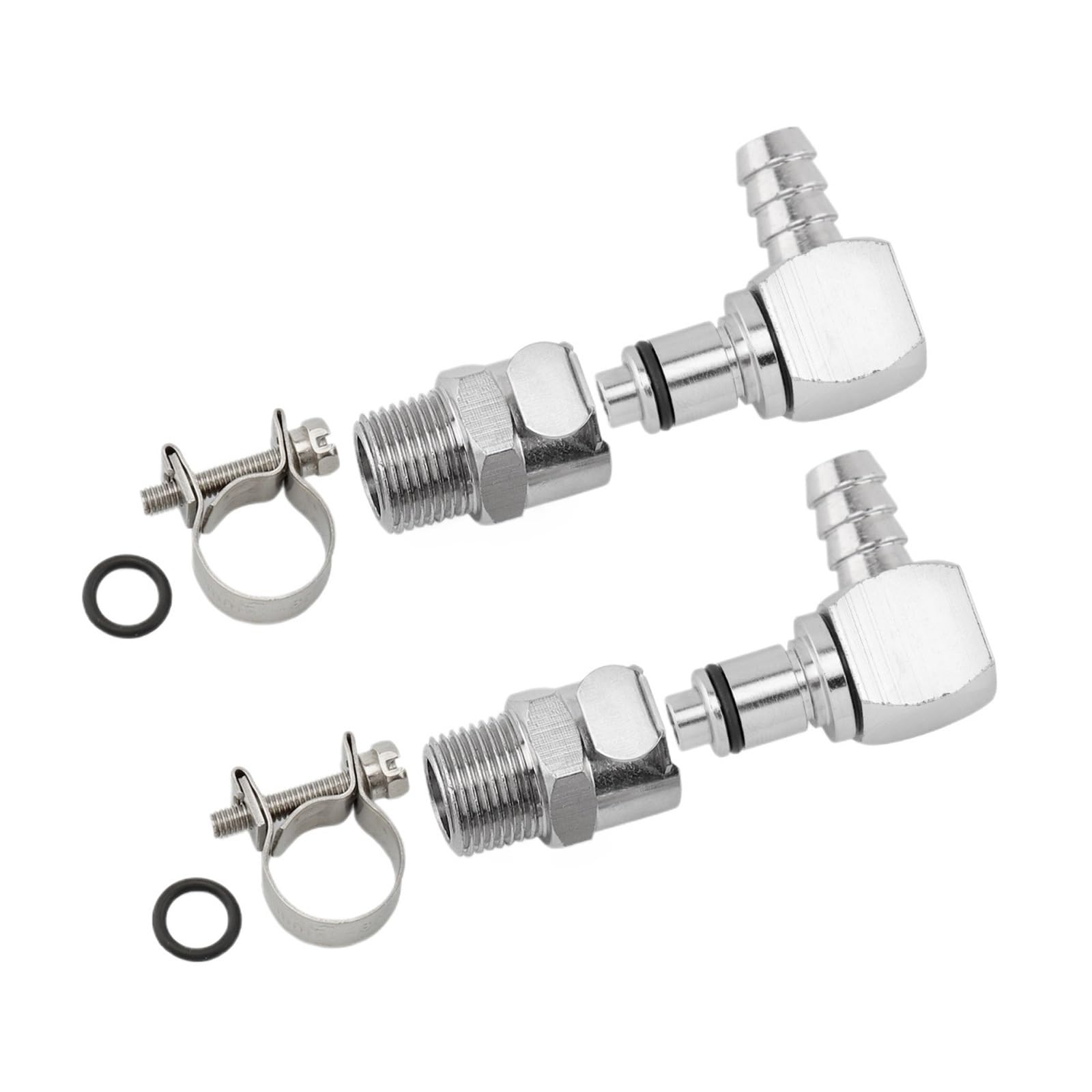 Schnellkupplungs-Set für Leitungsschlauch, kompatibel mit BMW S1000RR/R/XR R1200GSW/GSW ADV/RTW/RW/RSW, schwarzes Set A