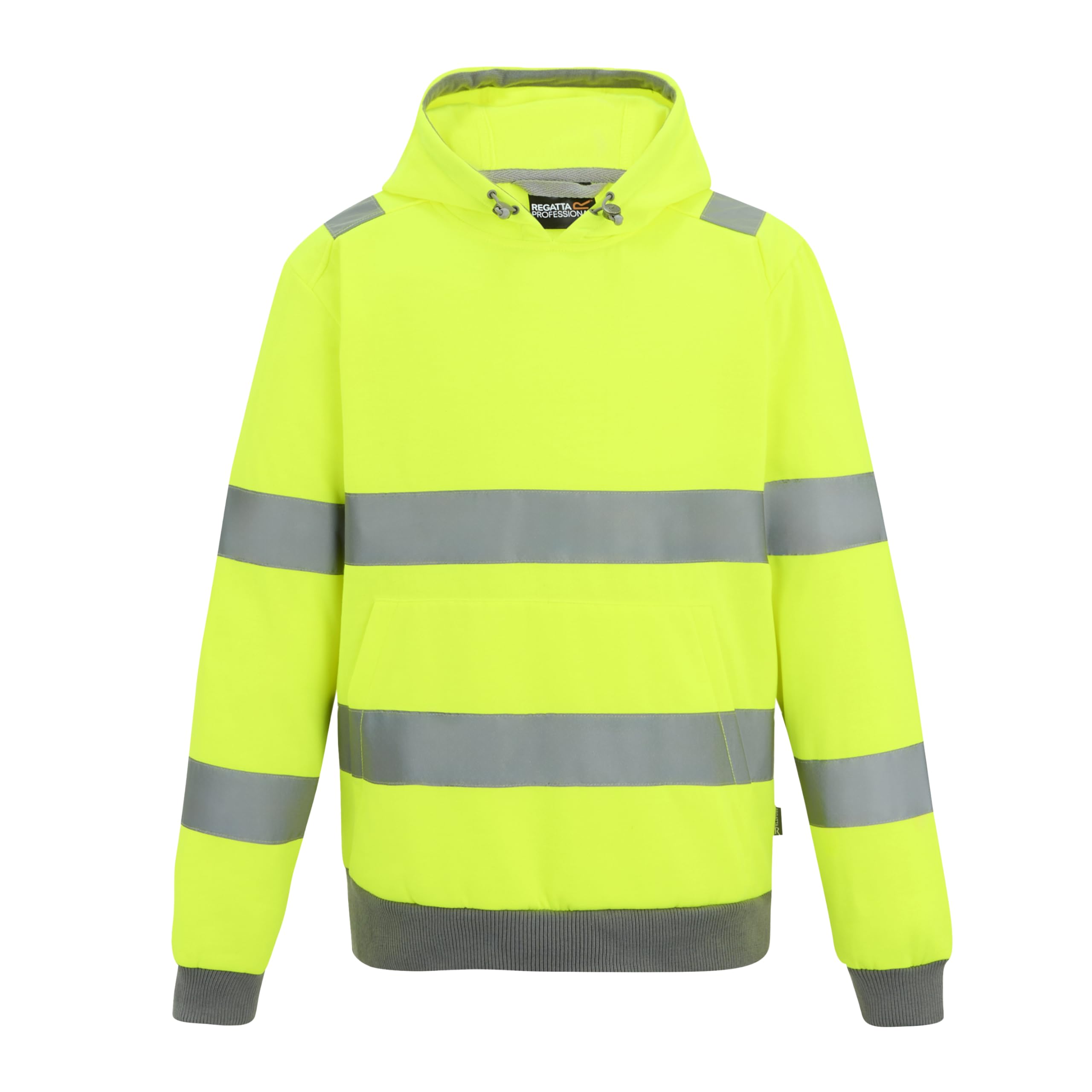 Regatta Professional Mens Contract Hi-Vis Pro Hoodie, Yellow, M UK