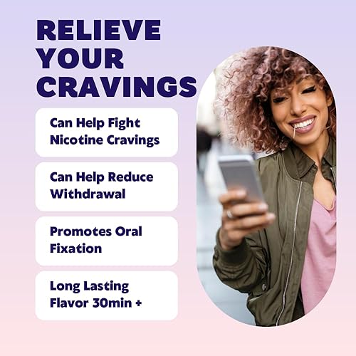 Miniatura 4 de Palillos de dientes con sabor prémium con infusión  para ayudar a dejar de fumar  Sin nicotina  Sin OMG, Kosher Vegano Wintergreen 40 unidades