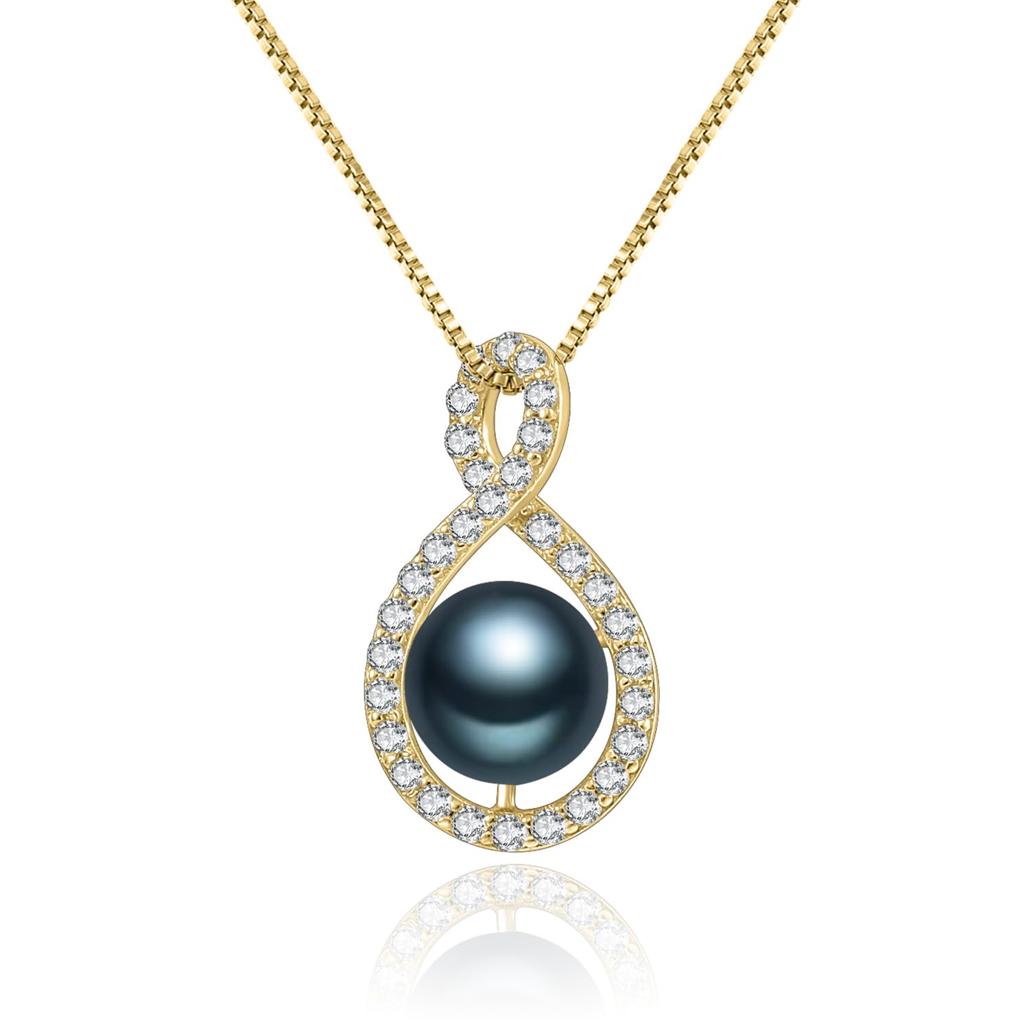Christmas Gifts Freshwater Pearl Necklaces Gift for Wife Wedding Birthday Gifts - Mom friend Her Mothers Day Gifts for Women