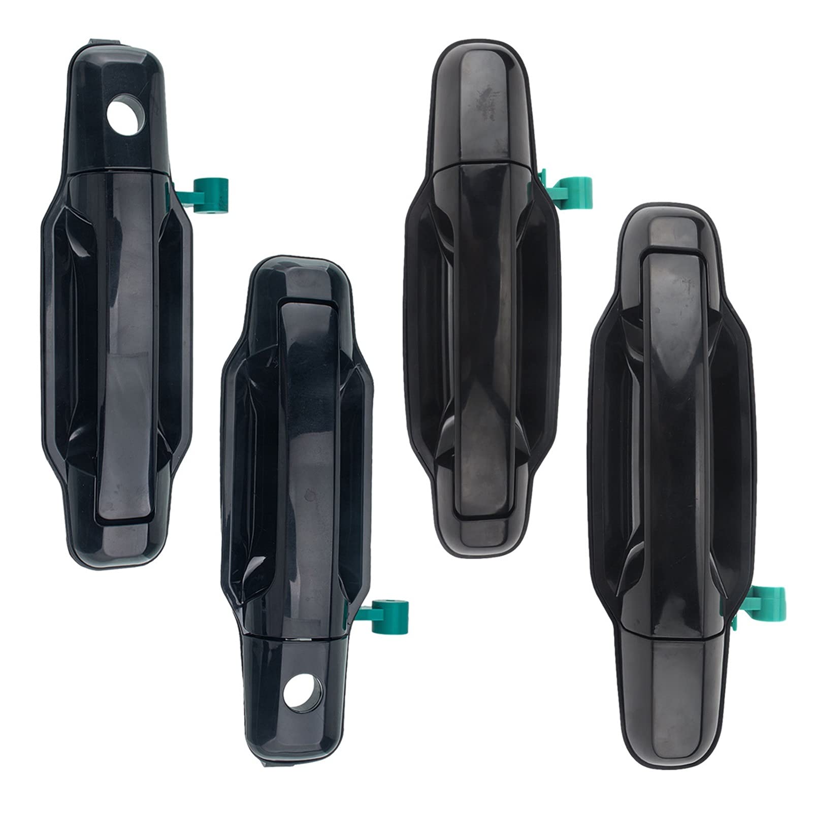 Right Front Passenger Outer Door Handle For 2004-2009 Kia Spectra - Black Primed (Part #KI-3105P-FR) 5 thumbnail image