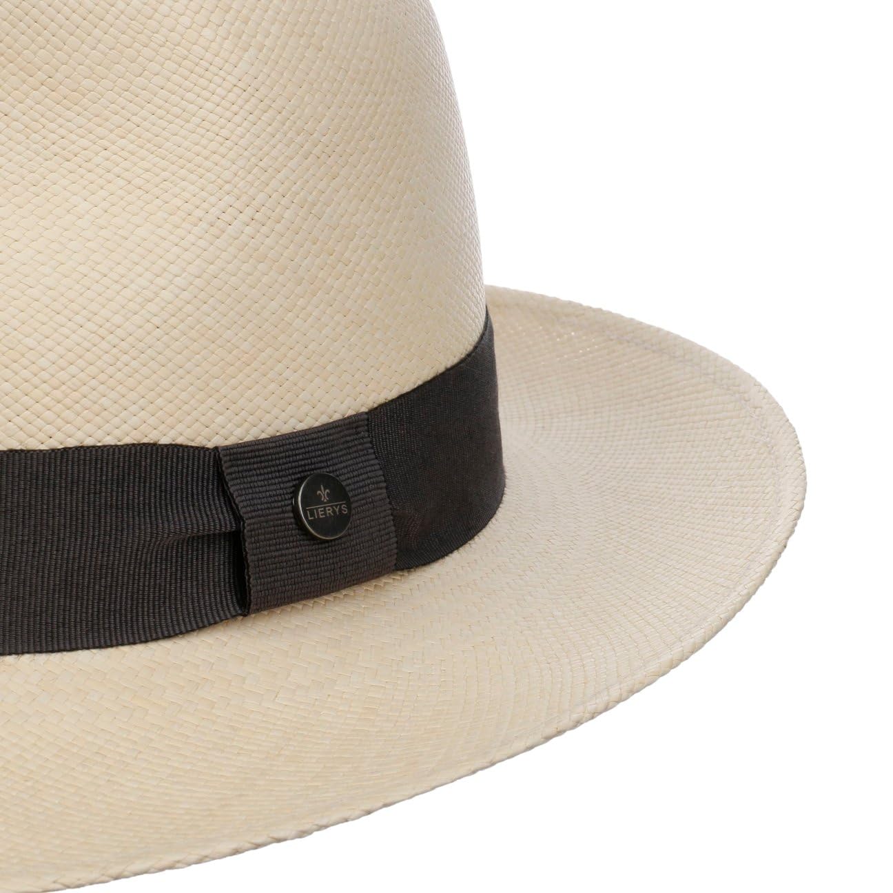 LIERYS Vendello Cappello Bogart Panama Protezione UV 50+ Unisex Primavera Estate