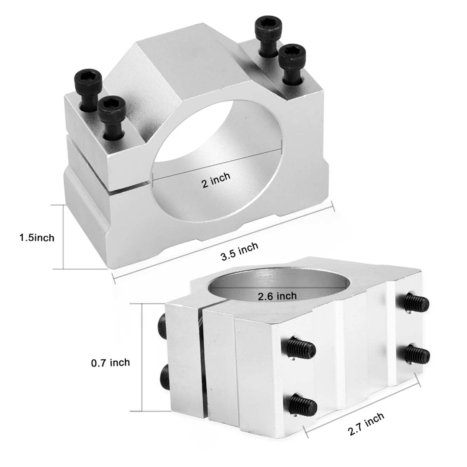 Amazon | 空気冷却300W DC 12-48Vスピンドルモーター ER11+ 52mm