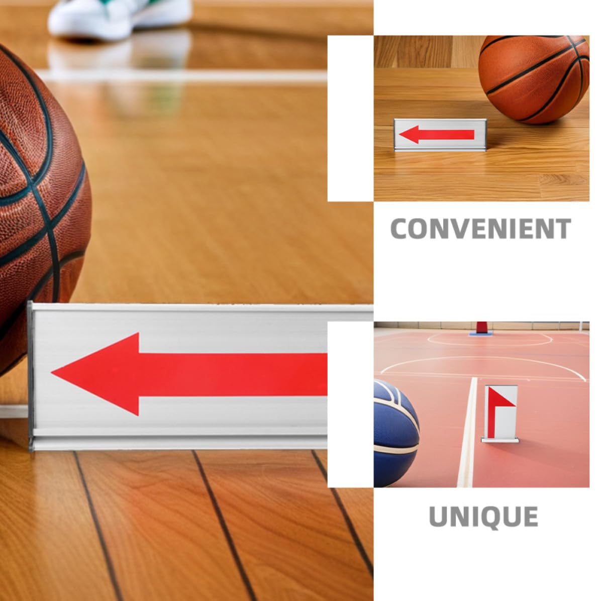 Indicador de Servicio de aleación de Aluminio para Baloncesto, Tablero de dirección de Flecha, Accesorio para árbitros en Juegos de Baloncesto, Cambio de posesión