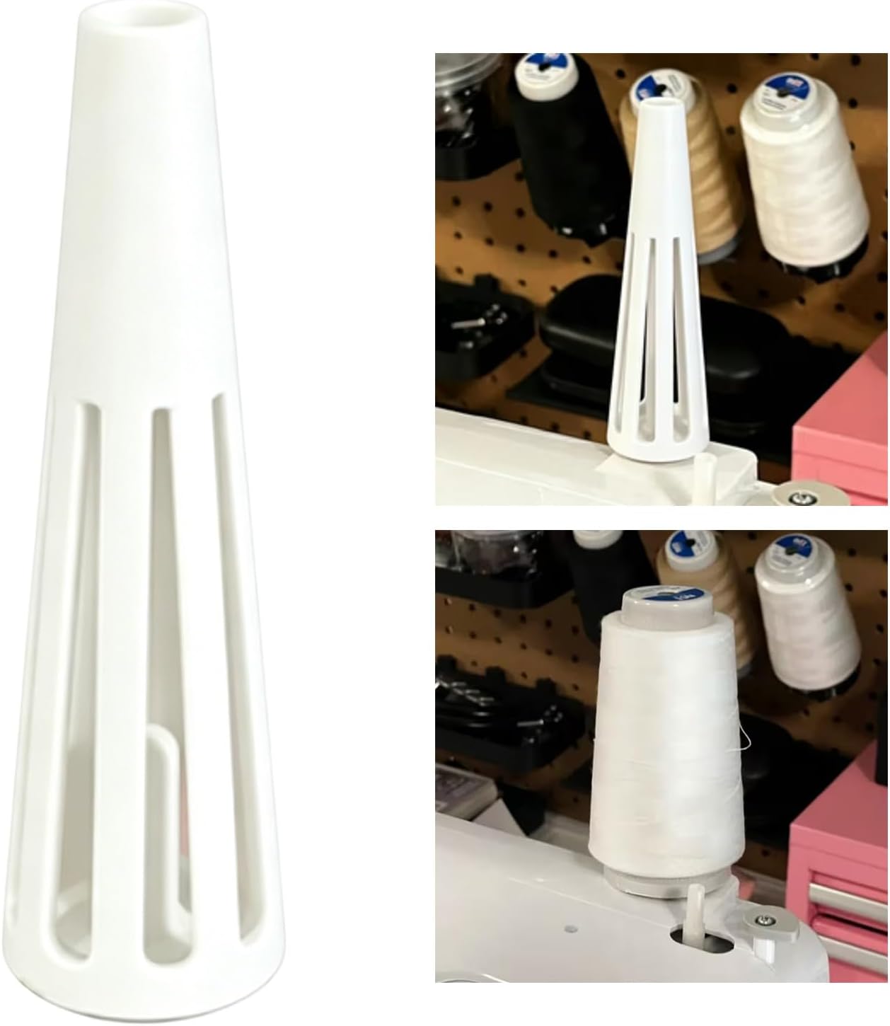Thread Spool Holder Bracket for Home Fabric Crafting Stable