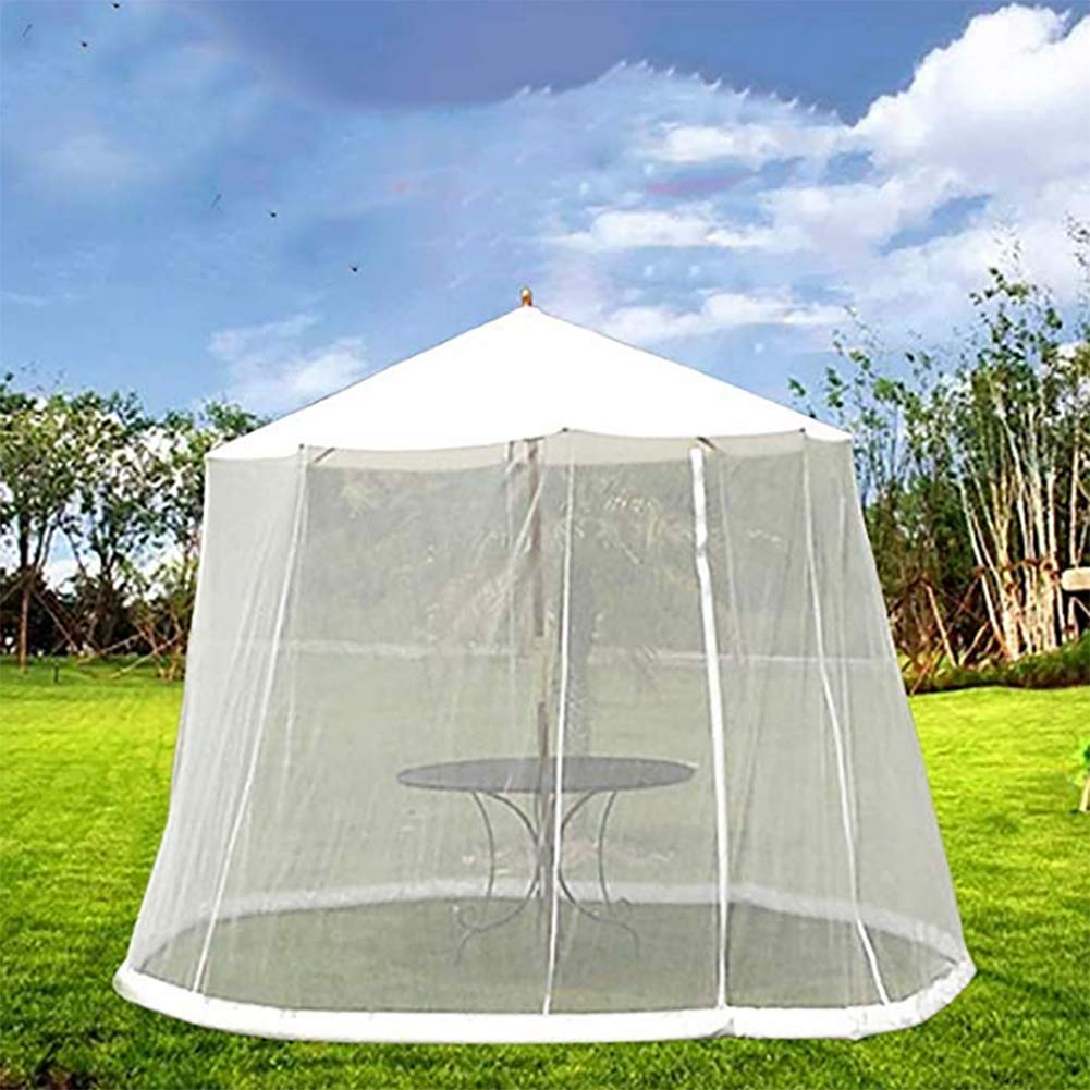 Amazon.com: Outdoor Umbrella Mosquito Black Netting Canopy 