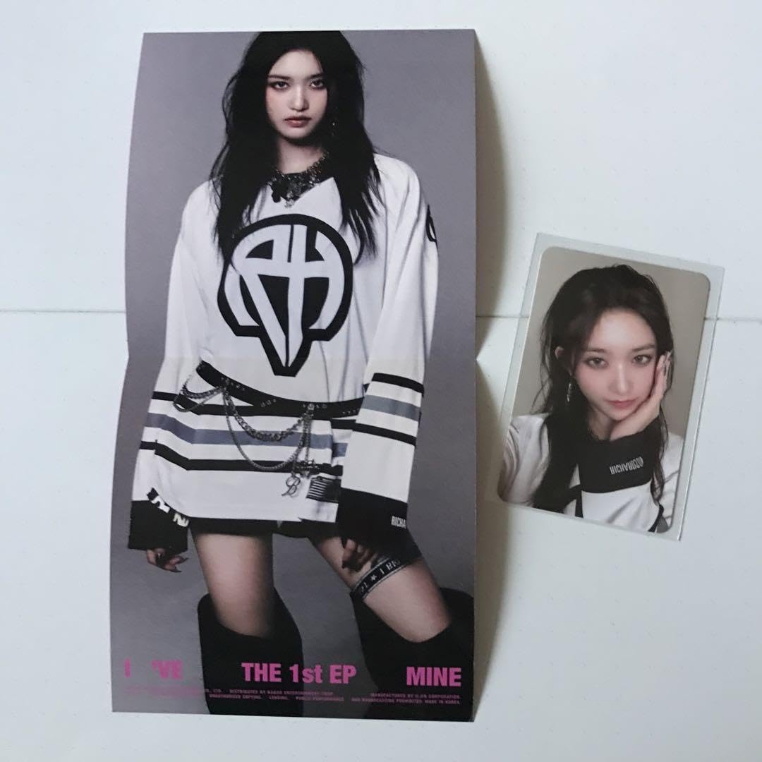 Amazon.co.jp: IVE I'VE MINE デジパック イソ ミニポスター トレカ