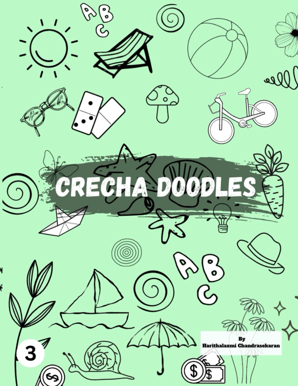 Doodle Book - Crecha doodling marathon series book 3: Color Draw Create Sketch | For age 6 years and above | Kids and Adults