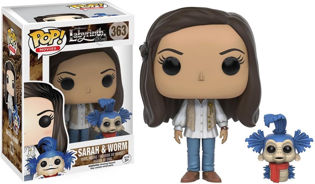 Funko POP Movies: Labyrinth - Sara and Worm Action Figure
