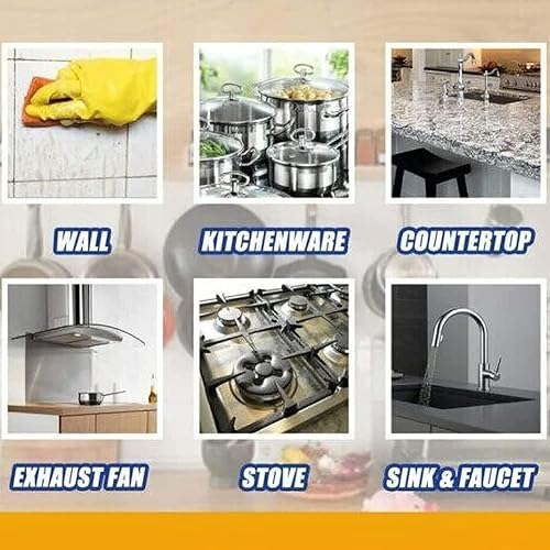 Miniatura 7 de Limpiador de espuma multiusos, limpiador de espuma mágica para automóvil, limpiador de cocina de automóvil, limpiador de espuma de limón para