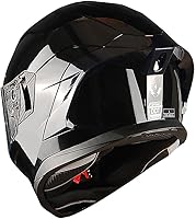 Vista 56 de 1Storm Motorcycle Full Face Helmet DOT Adults Street Bike Dual Visor Sun Inner Shield HJAH15: Ghost Red