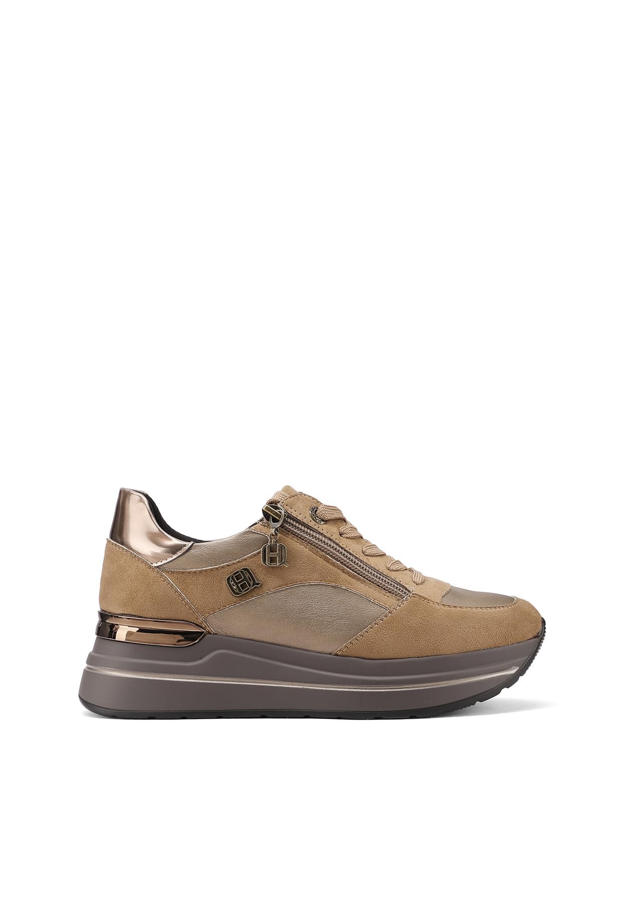 QUEEN HELENA Zapatillas altas con cremallera Zapatillas de deporte Platform Mujer X33-21
