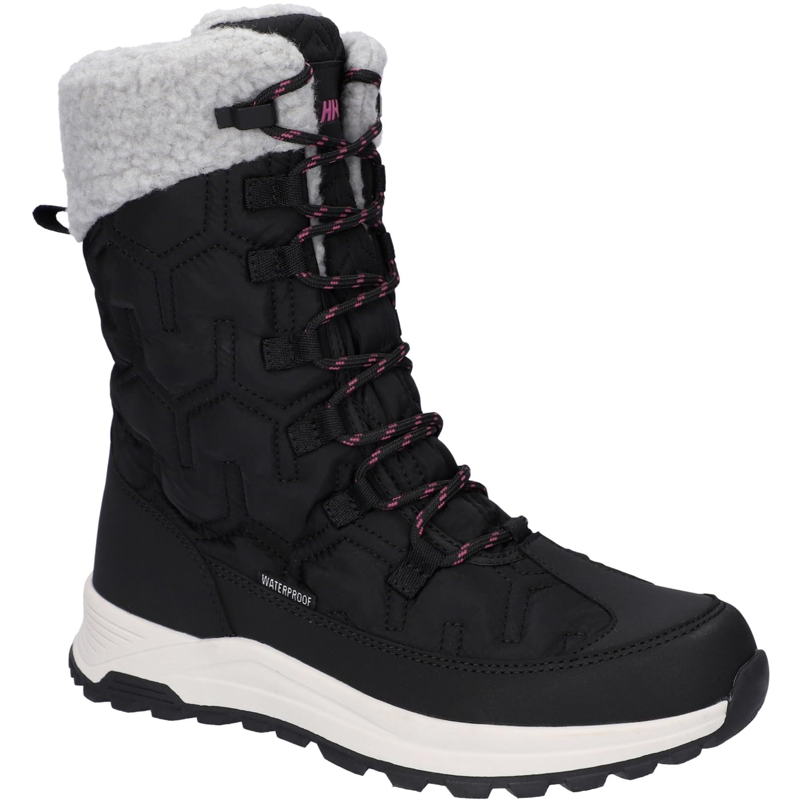 Hi-Tec Sophia Stiefel Jet Black/Festival Fuchsia