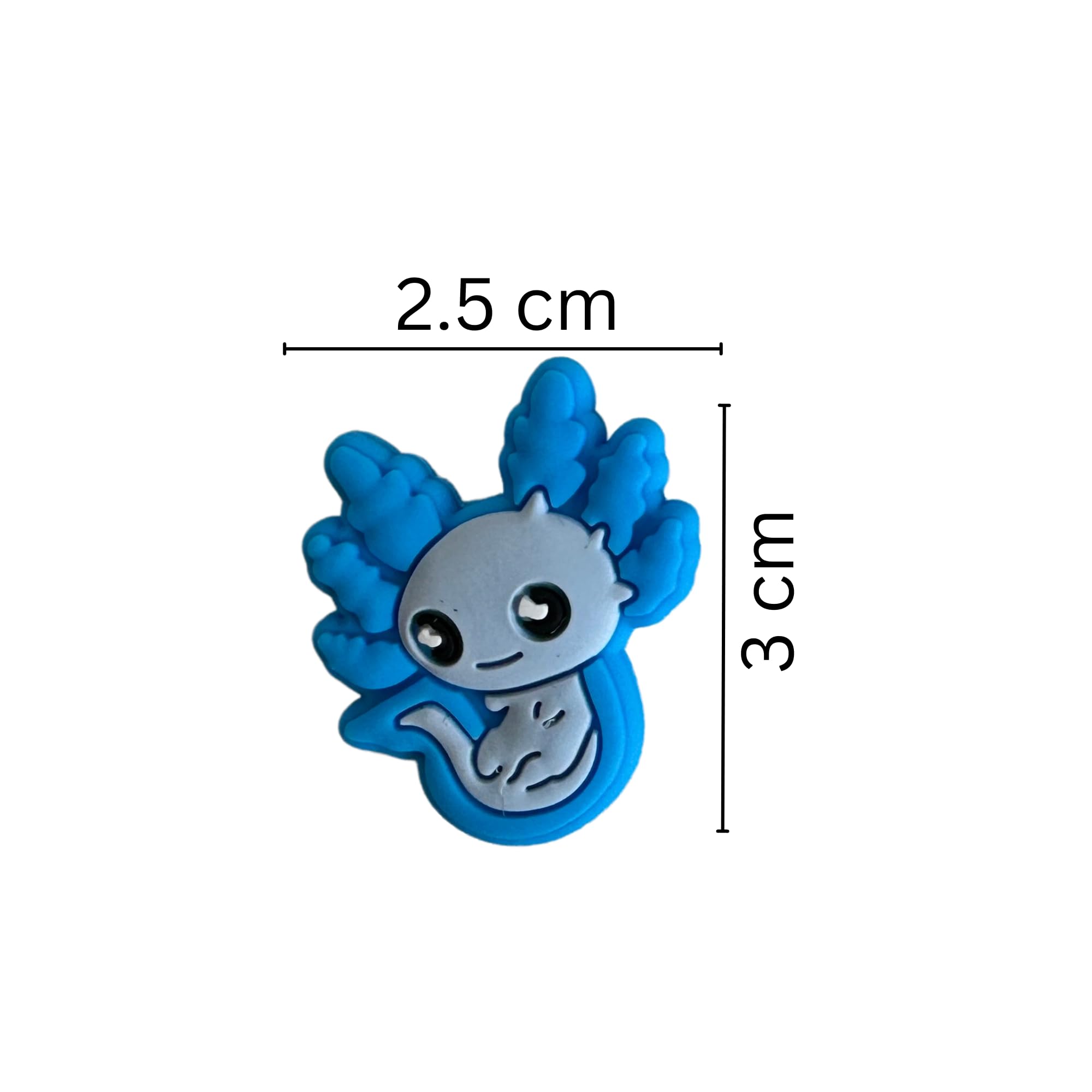 Perles Focales 3D Axolotl Mignonnes, Perles De Silicone, Porte
