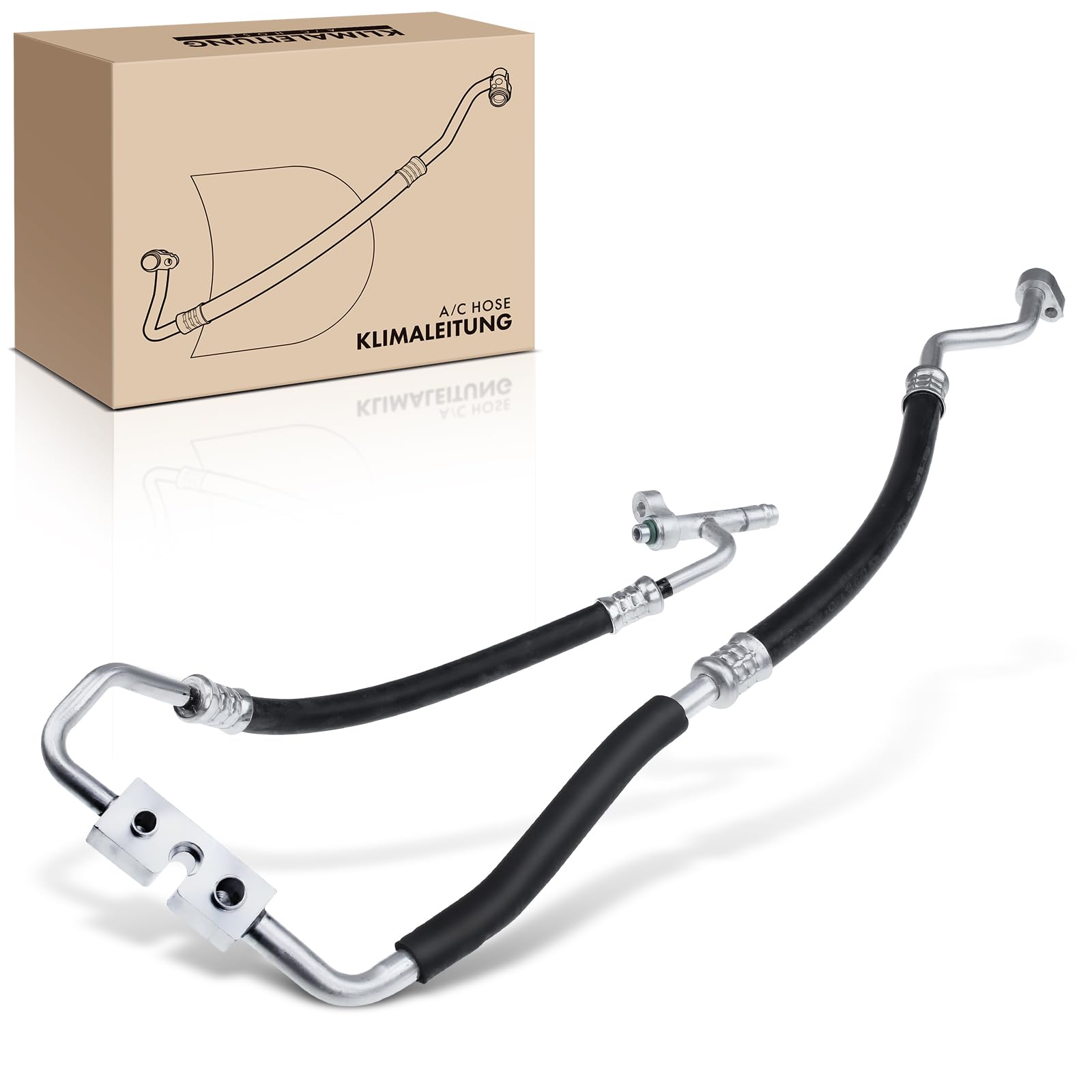 Frankberg Tubo di Carica Refrigerante Compatibile con Fiesta VI CB1 CCN 1.4 TDCi Fiesta VI Van 1.4 TDCi Replace# 8V5119D850BA